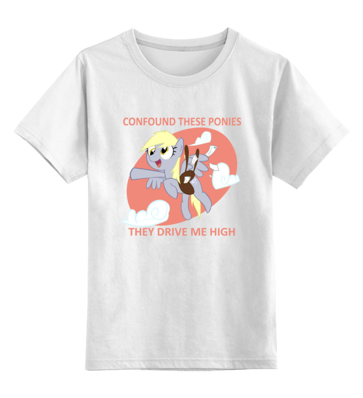 

Футболка детская Printio Derpy hooves цв. белый р. 128, Derpy hooves