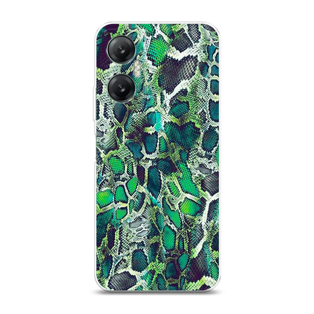 

Чехол Awog на Infinix HOT 20 5G "Зеленая кожа змеи", 3103250-3