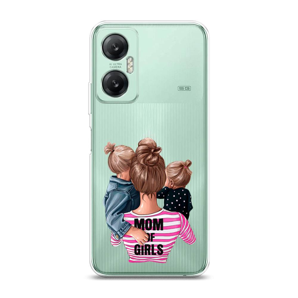 

Чехол Awog на Infinix HOT 20 5G "Mom of Girls", Разноцветный, 3103250-6