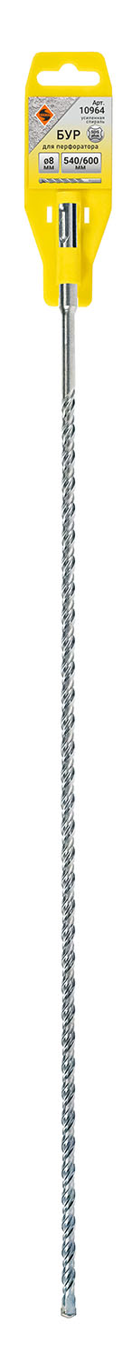 

Бур SDS + ф 8х540/600 усиленный Энкор 10964, SDS+ ф 8х540/600 усиленный
