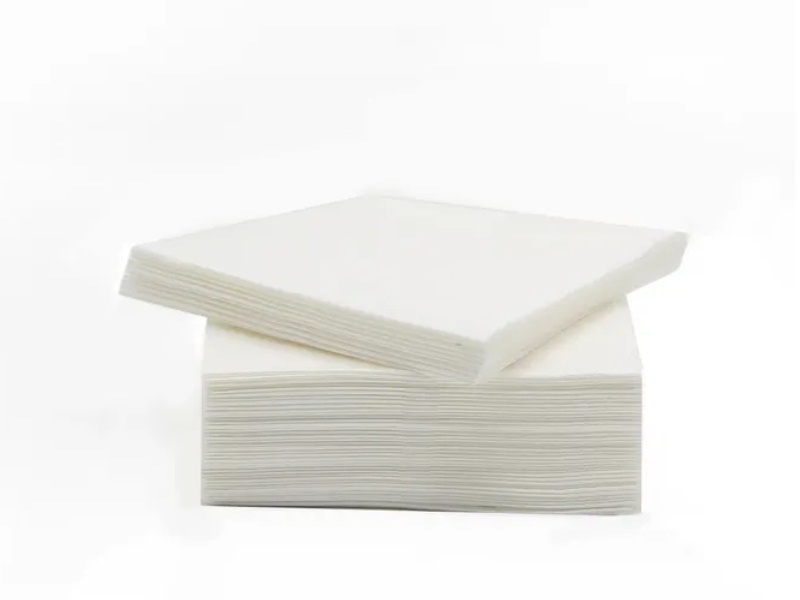 фото Бумажные салфетки spar двухслойные сервировочные белые 24 х 24 см 50 шт.