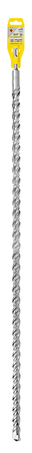 

Бур усиленный SDS + 25 x 940/1000 Энкор 10990, Бур SDS+ ф25х940/1000 усиленный