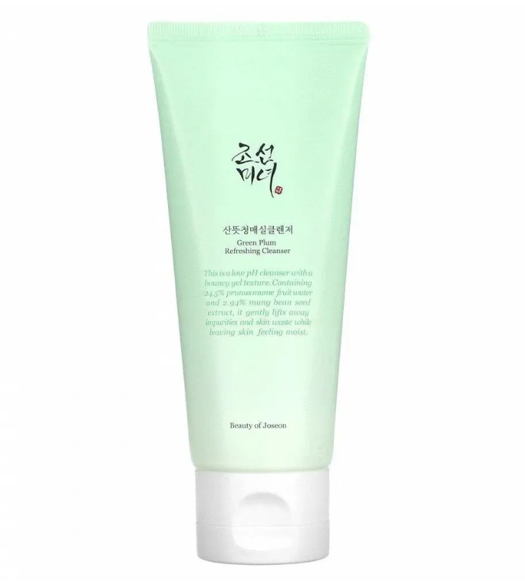 Гель-пенка для умывания Beauty of Joseon Green Plum Refreshing Cleanser 100мл пенка для умывания sativa