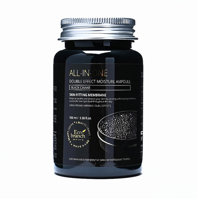 Ампульная сыворотка с экстрактом черной икры Eco Branch Black Caviar All in One 100мл