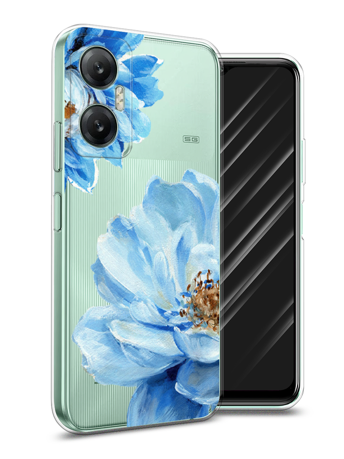 

Чехол Awog на Infinix HOT 20 5G "Голубые клематисы", Голубой, 3103250-8