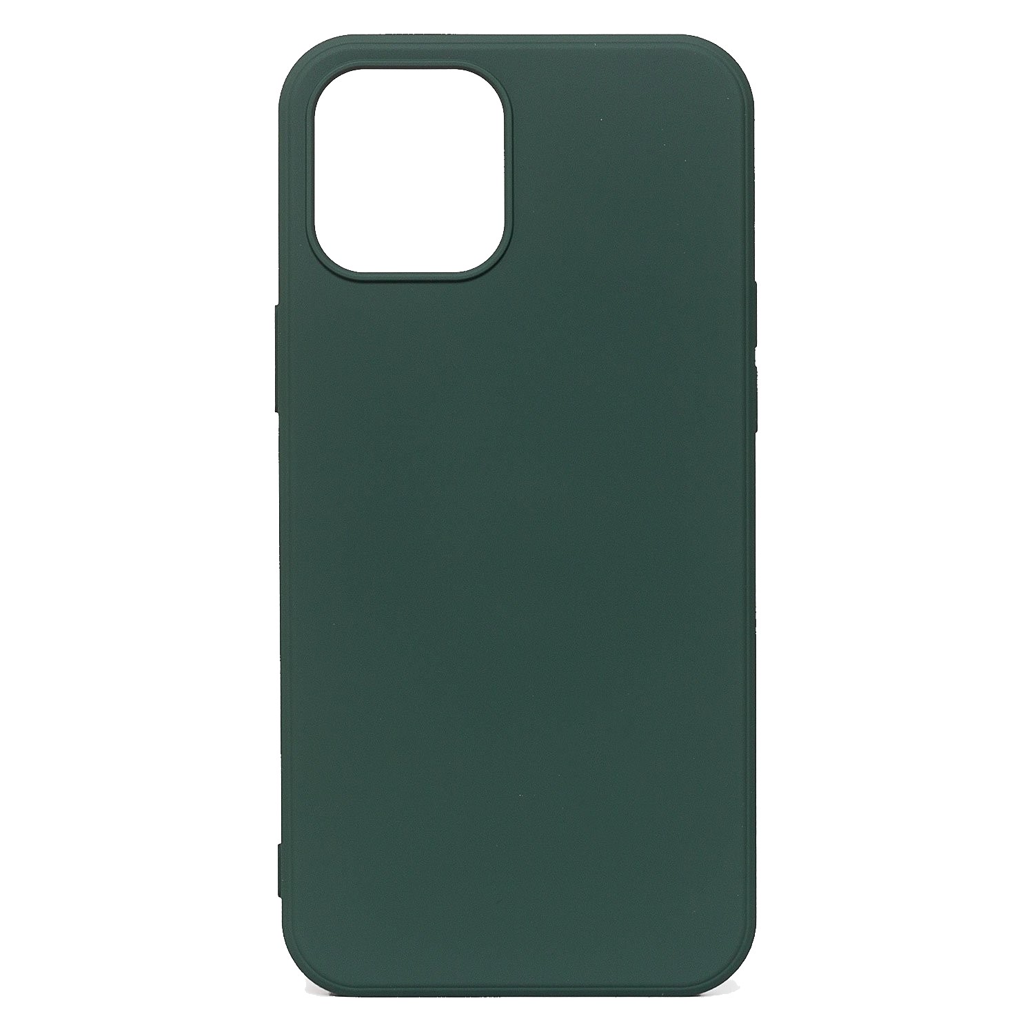 Чехол накладка Activ Full Original Design BaseMarket для Apple iPhone 12 (темно - зеленый)