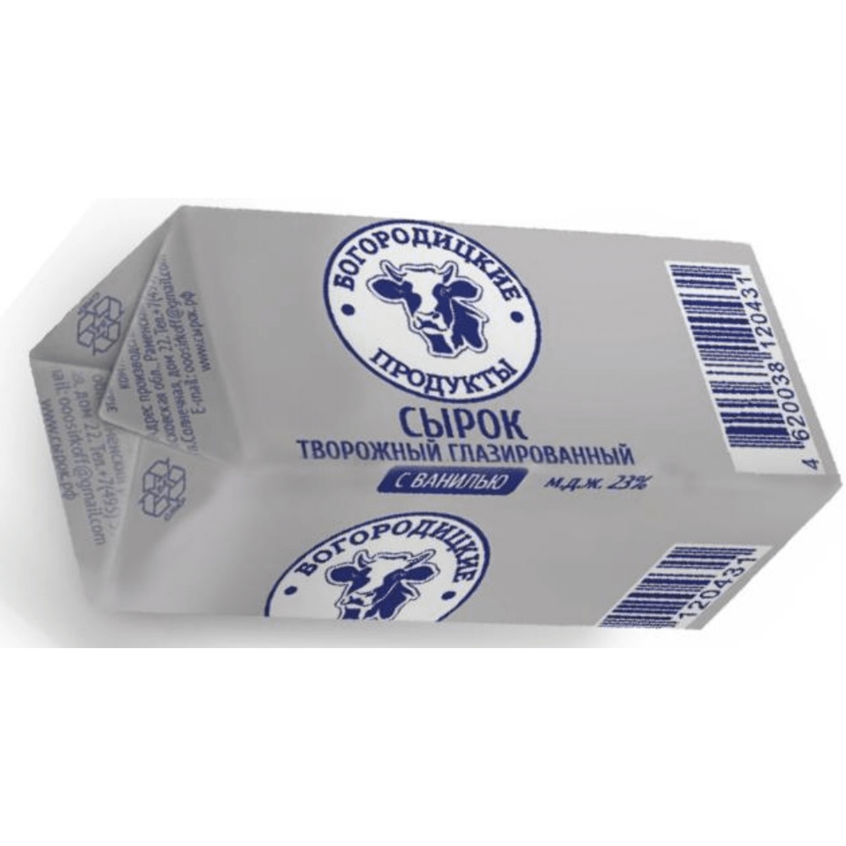 

Сырок творожный Богородицкие продукты ваниль 23% БЗМЖ 45 г