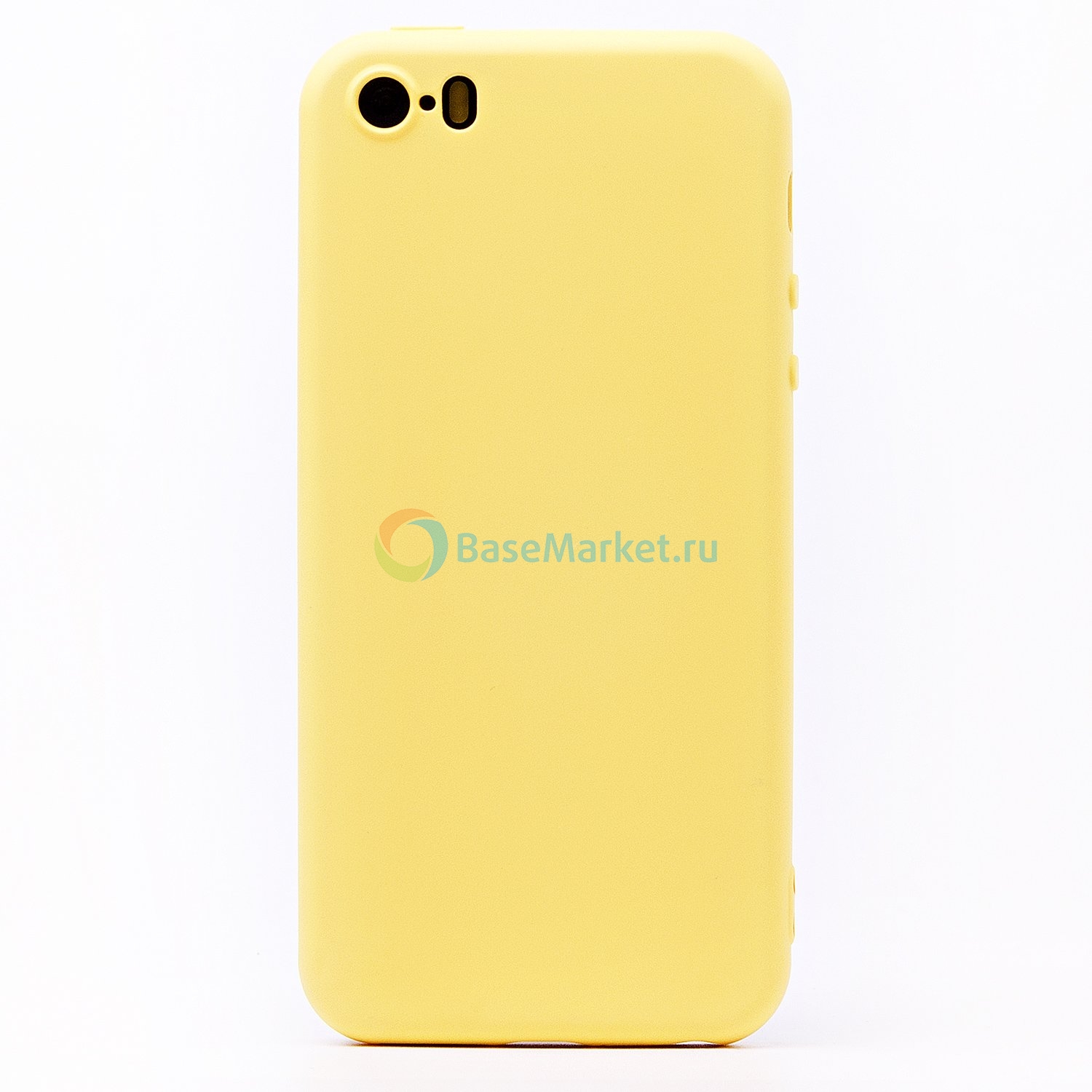 

Чехол накладка Activ Full Original Design BaseMarket для Apple iPhone 5 (желтый)