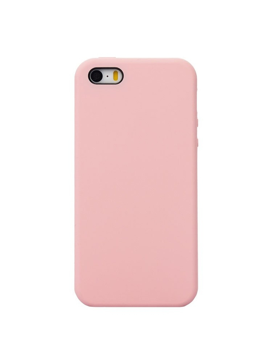 Чехол накладка Activ Full Original Design BaseMarket для Apple iPhone 5S (светло-розовый)