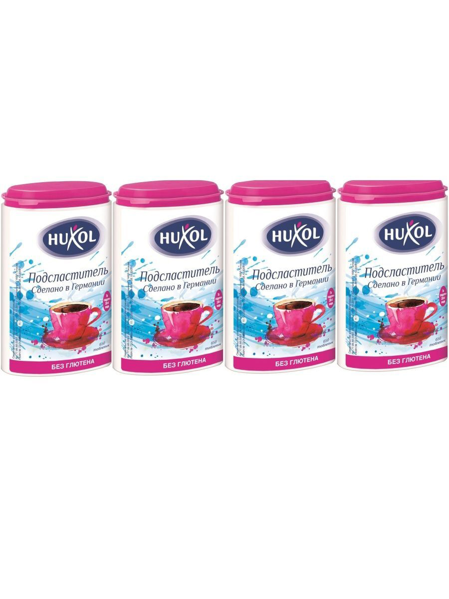 Заменитель сахара Huxol 650 таблеток х 4 шт