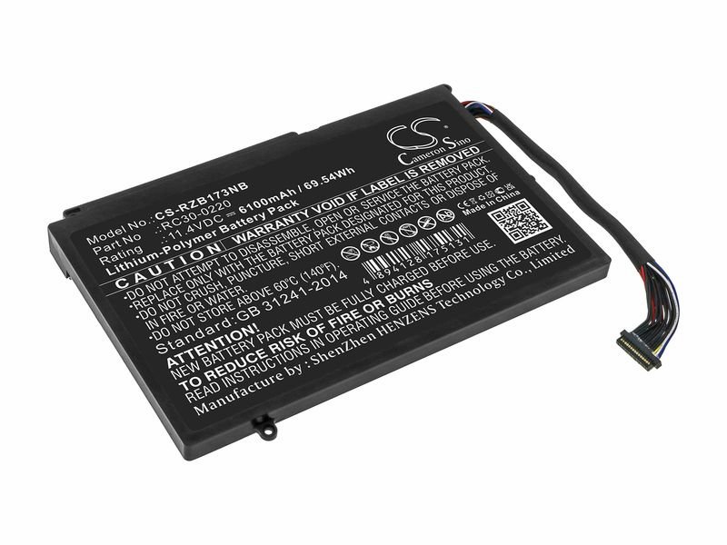 Аккумулятор для ноутбука Razer Blade Pro 17 2019 (RC30-0220)