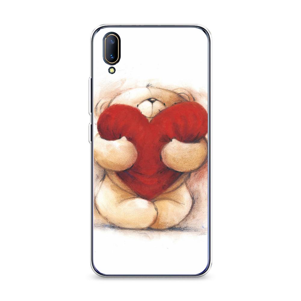 

Чехол Awog на Vivo V11/V11 Pro "Мишка с сердцем 1", Разноцветный, 260850-6