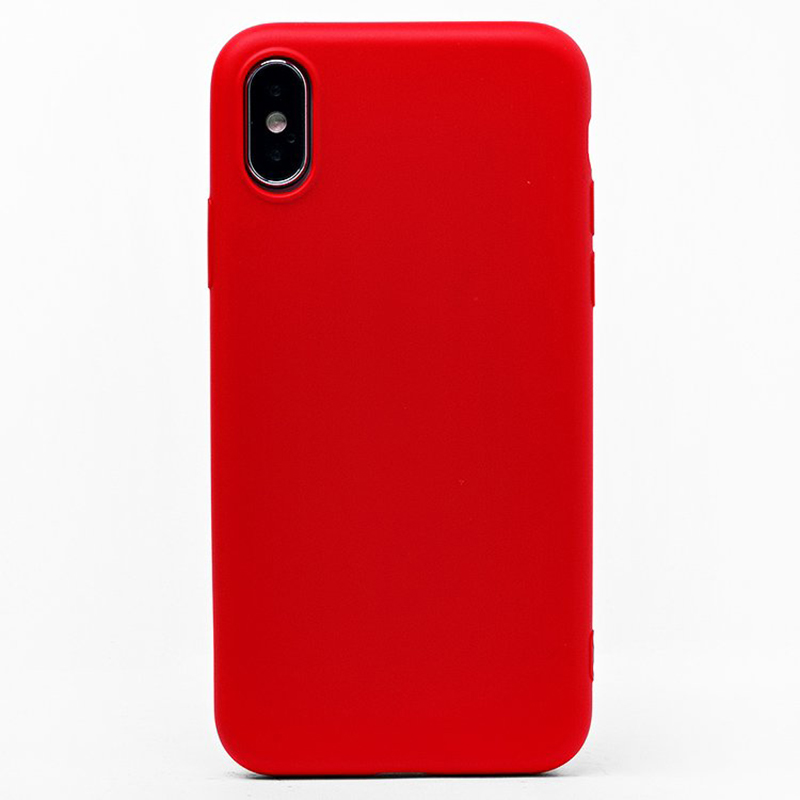 

Чехол накладка Activ Full Original Design BaseMarket для Apple iPhone X (красный)