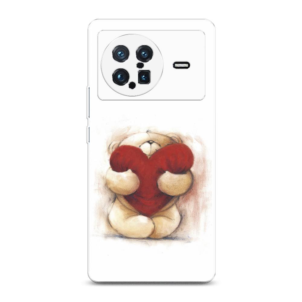 

Чехол Awog на Vivo X Note "Мишка с сердцем 1", Разноцветный, 266950-6