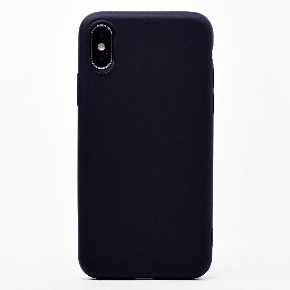 

Чехол накладка Activ Full Original Design BaseMarket для Apple iPhone X (черный)