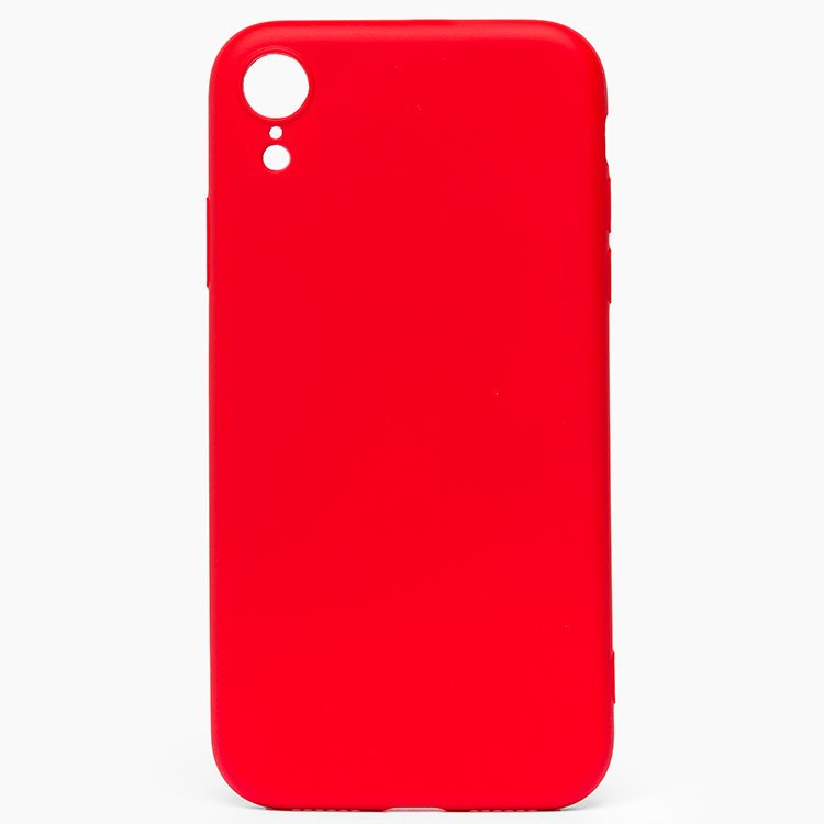 

Чехол накладка Activ Full Original Design BaseMarket для Apple iPhone XR (красный)