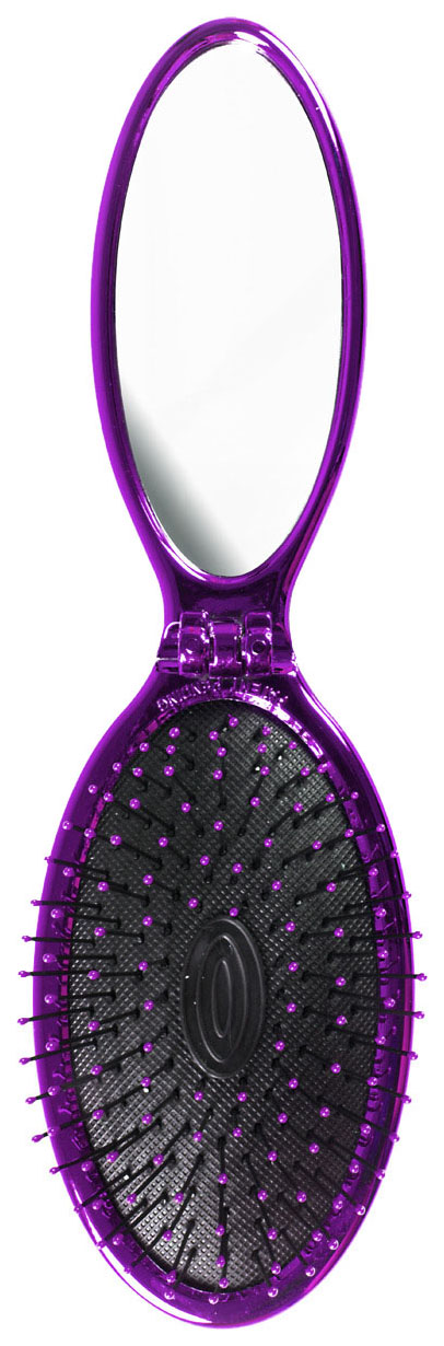 Расческа Wet brush Mini Pop Fold Purple расческа для животных ripoma односторонняя серо фиолетовый