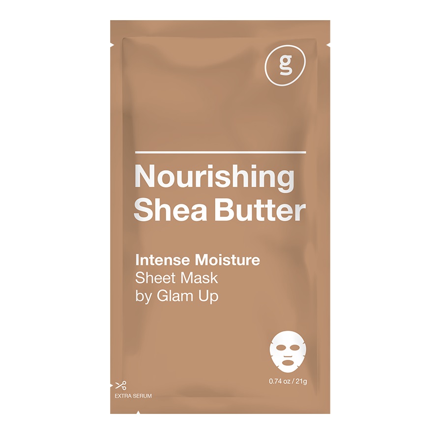 Тканевая маска Glam Up с экстрактом масла ши (Питательная), 21 гр