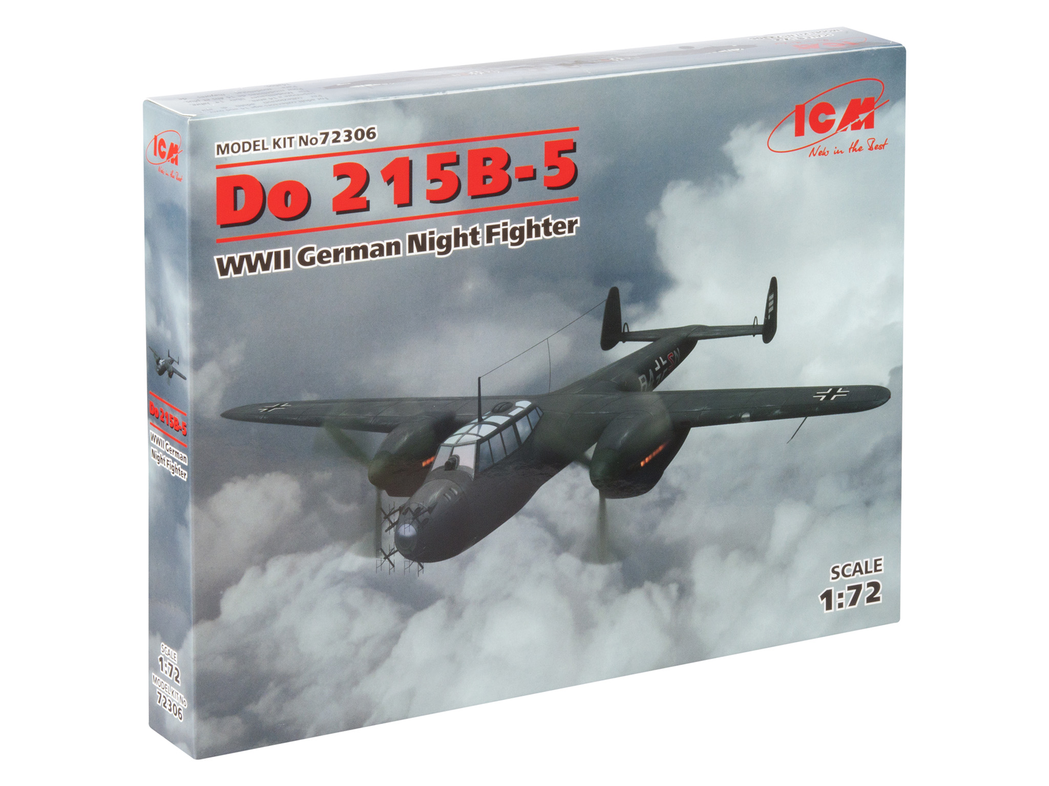 

Сборная модель ICM 1/72 Do 215B-5, Германский ночной истребитель ІІ МВ 72306