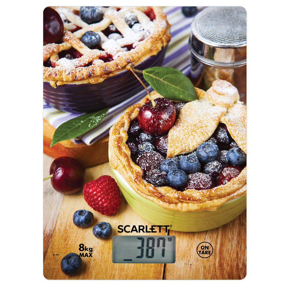 фото Весы кухонные scarlett sc-ks57p59 berry pie