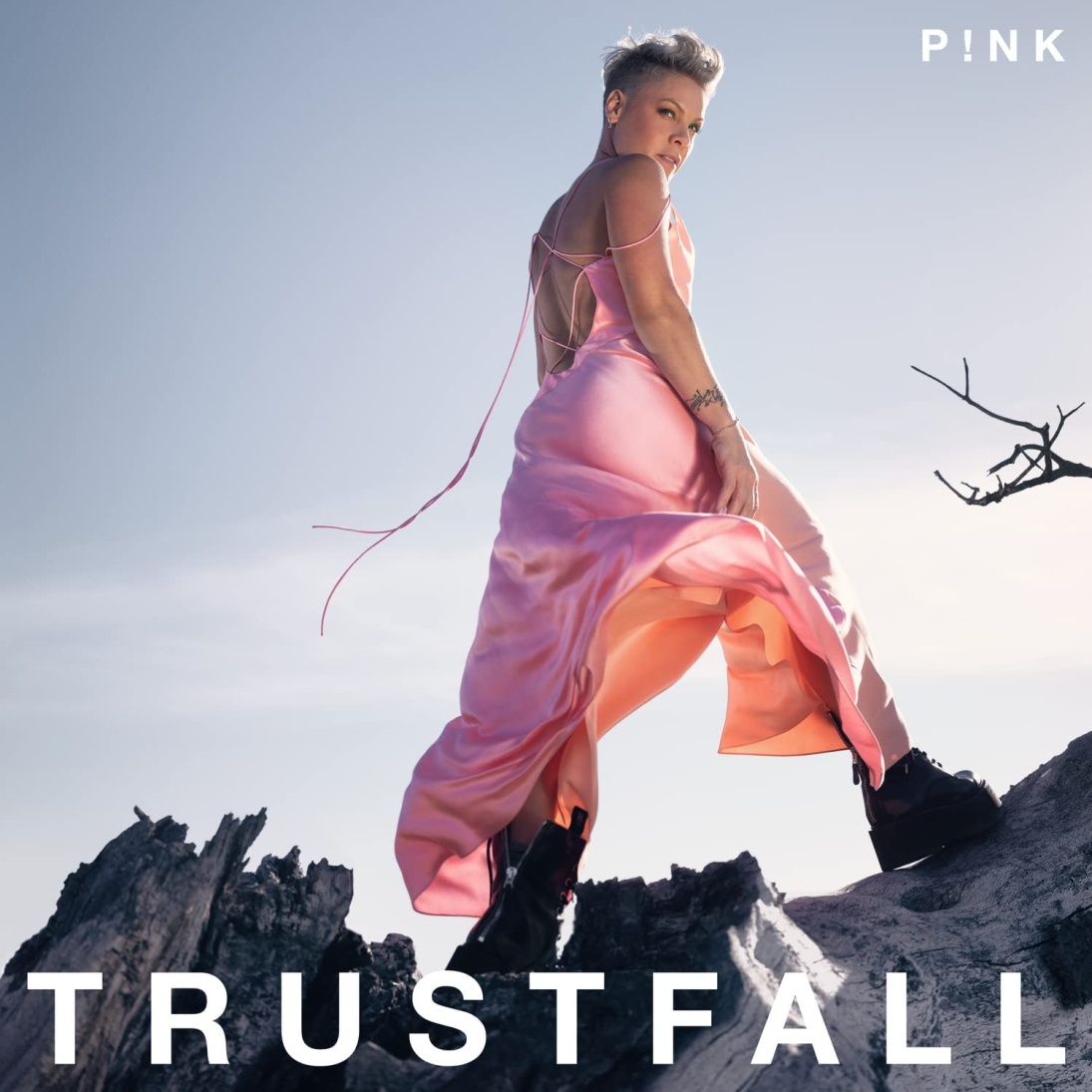 PINK TRUSTFALL - HOT PINK VINYL