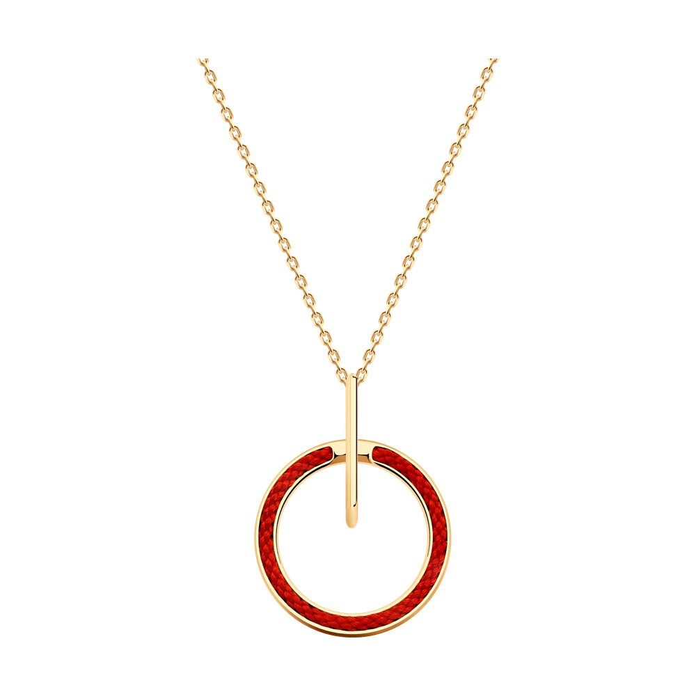 

Колье из серебра 40-45 см Diamant 93-170-01879-3, текстиль, 93-170-01879-3