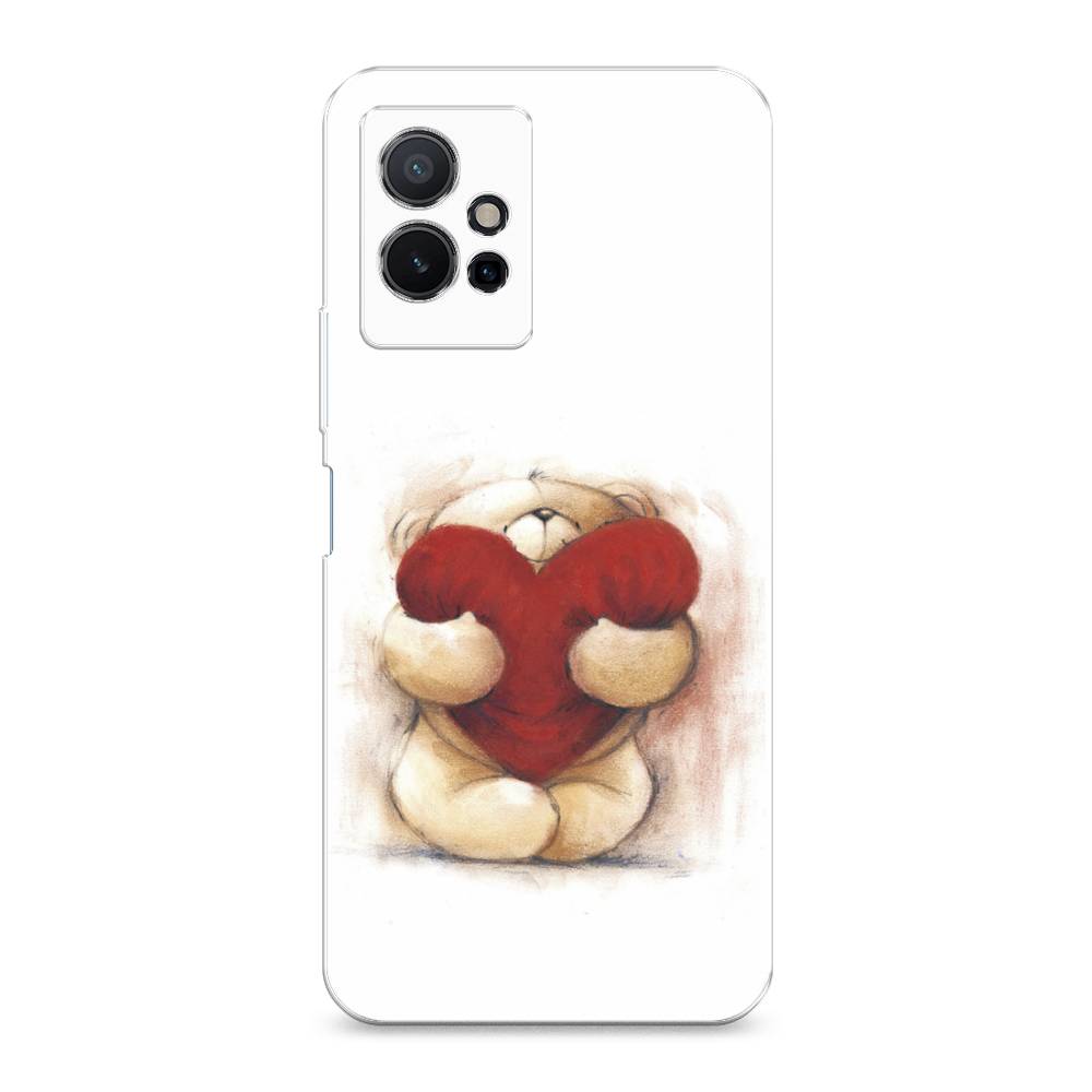 

Чехол Awog на Vivo Y75 5G "Мишка с сердцем 1", Разноцветный, 266250-6