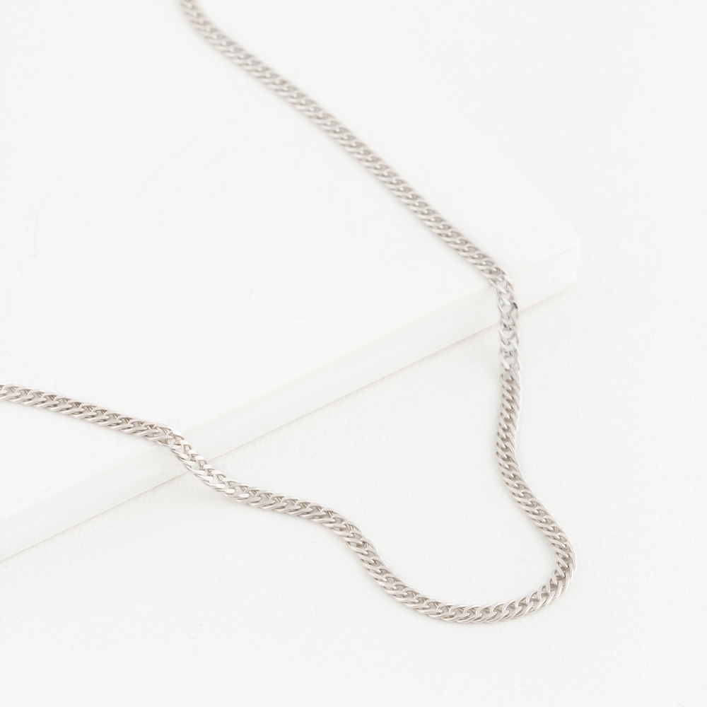 

Цепочка из серебра 55 см НАШЕ ЗОЛОТО 6ВРГР-35С, 6ВРГР-35С