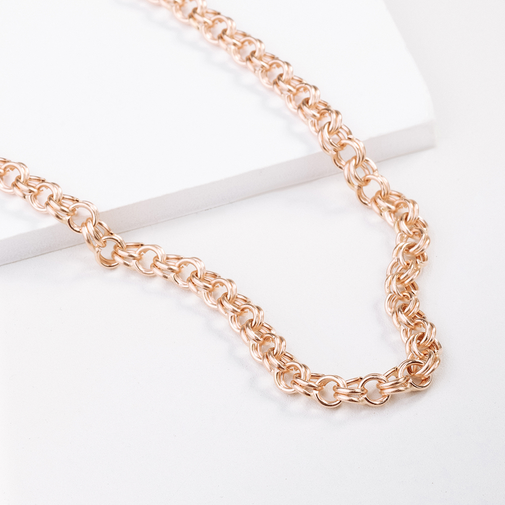 

Цепочка из красного золота 55 см НАШЕ ЗОЛОТО ТЗЦПГР00510080, ТЗЦПГР00510080