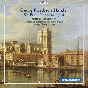 Handel: Piano Concertos Op. 4 [Matthais Kirschnereit, Lavard Skou Larsen] [CPO: 777853-2]