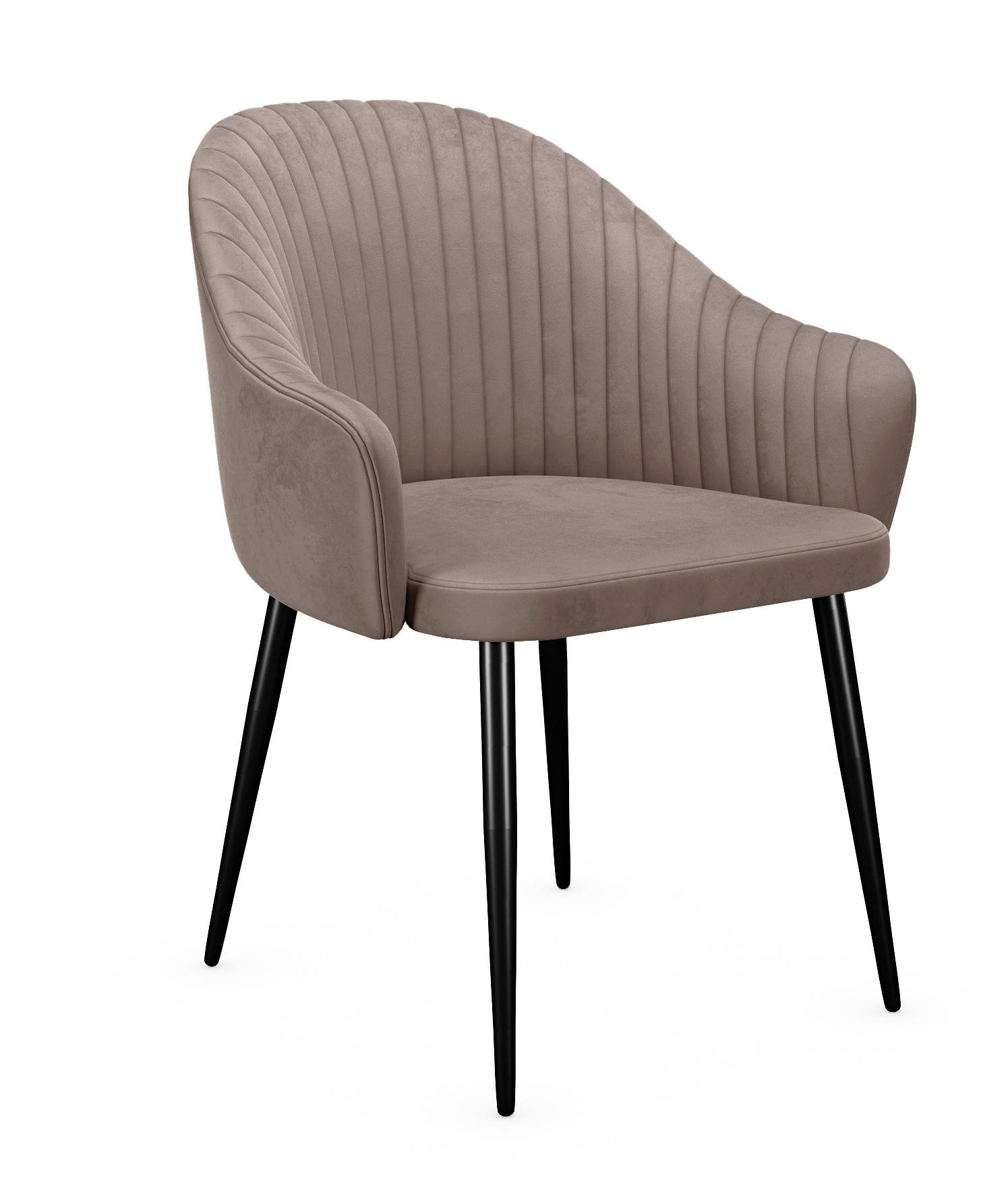

Стул DikLine 440 C43 капучино, ножки черные, 440