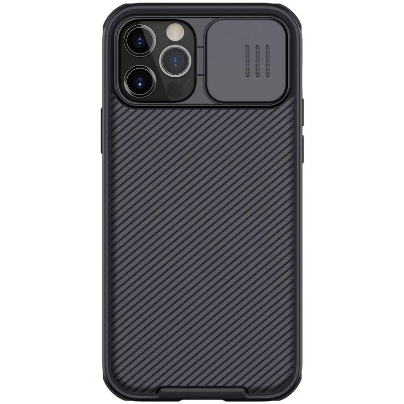 

Накладка Nillkin CamShield Pro Case с защитой камеры для iPhone 12 Pro Max, Черный