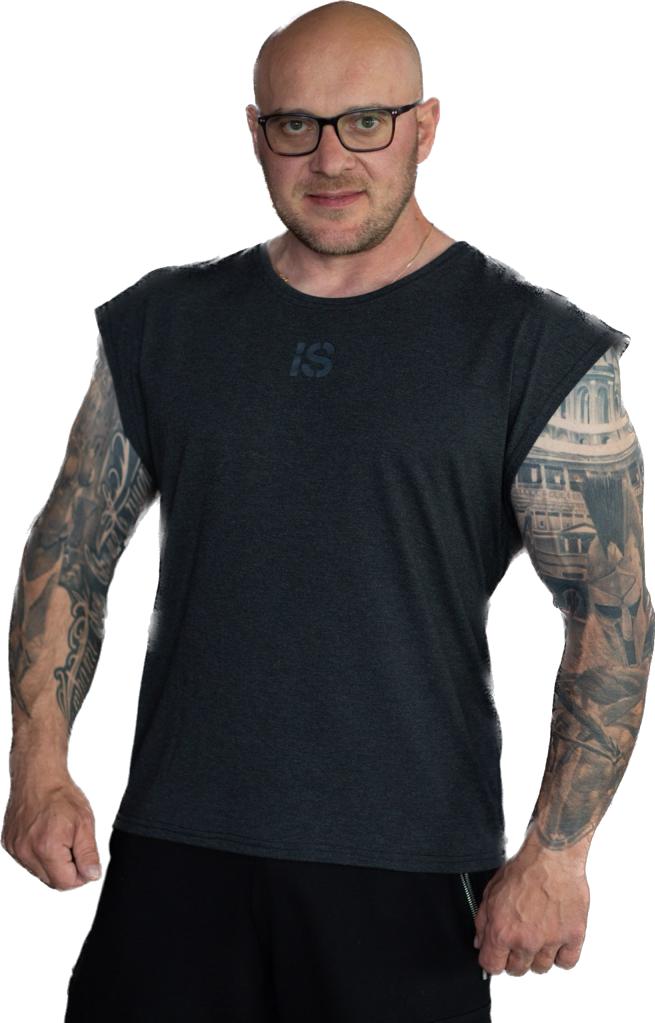 

Майка мужская INFERNO style М-007-000 серая 3XL, Серый, М-007-000