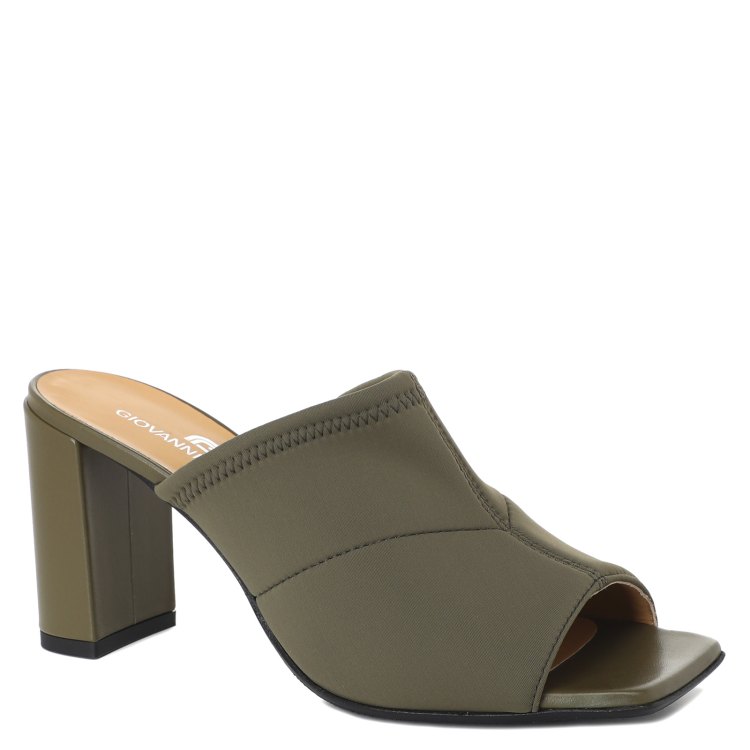 

Шлепанцы женские Giovanni Fabiani S23599 зеленые 40 EU, S23599
