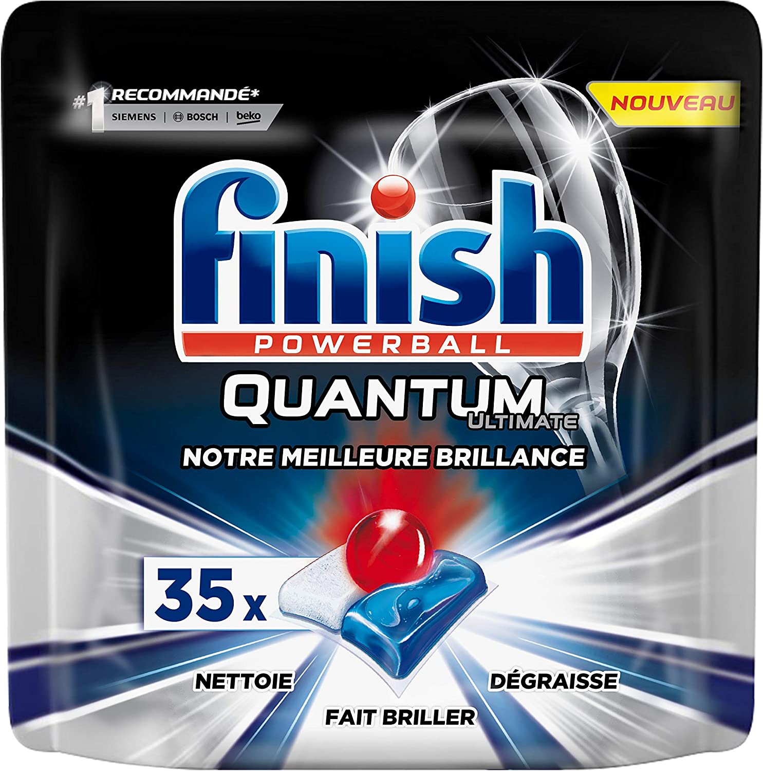 фото Капсулы для посудомоечной машины finish quantum 35 шт