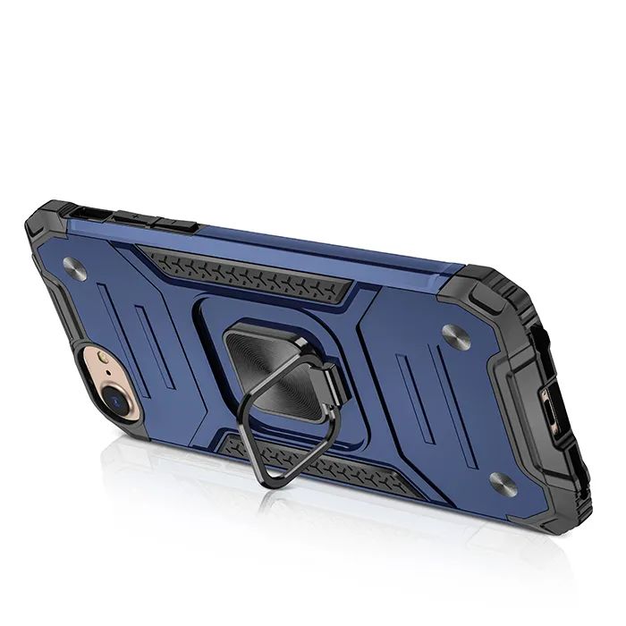 

Противоударный чехол Legion Case для iPhone SE 2020, Синий;черный