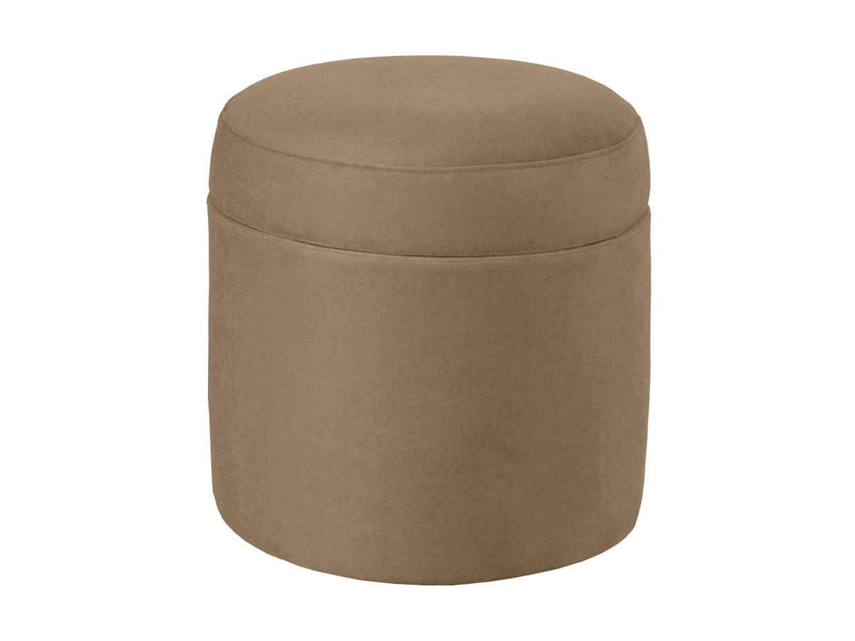 

Пуф ОГОГО Обстановочка! Barrel Малый 40х40х45 cappuccino, Barrel Малый