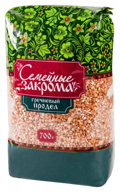 

Гречневая крупа Семейные закрома продел 700 г