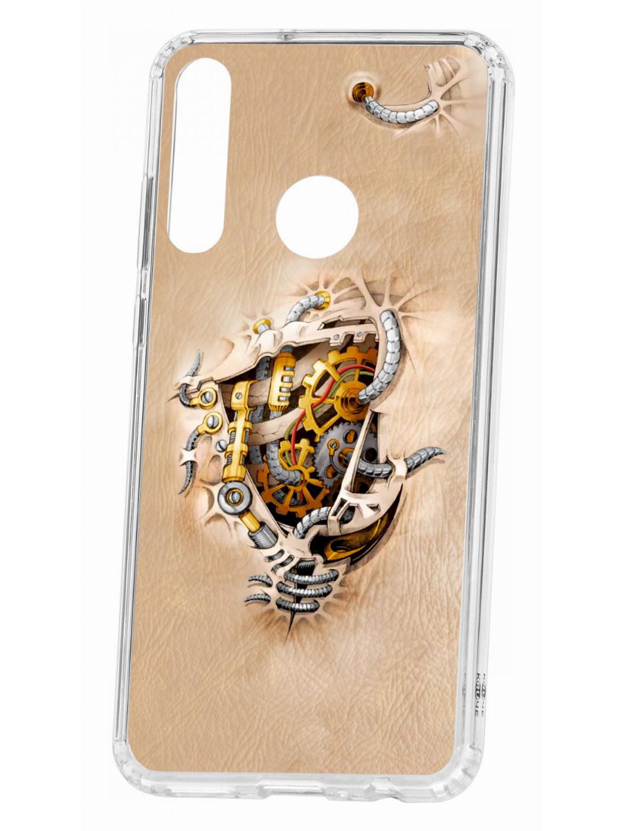 фото Чехол для huawei y6p 2020 kruche print механизм кruче