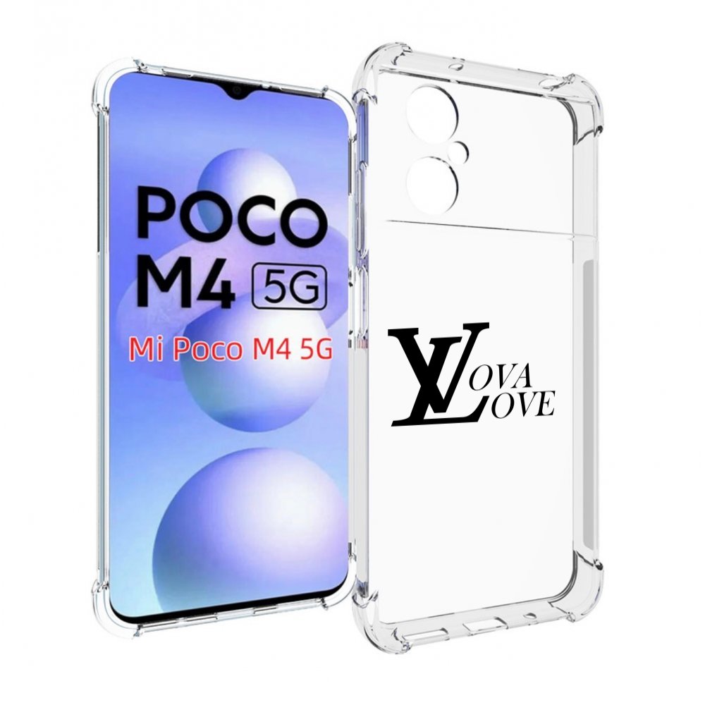 

Чехол MyPads Лова-лове для Xiaomi Poco M4 5G, Прозрачный, Tocco