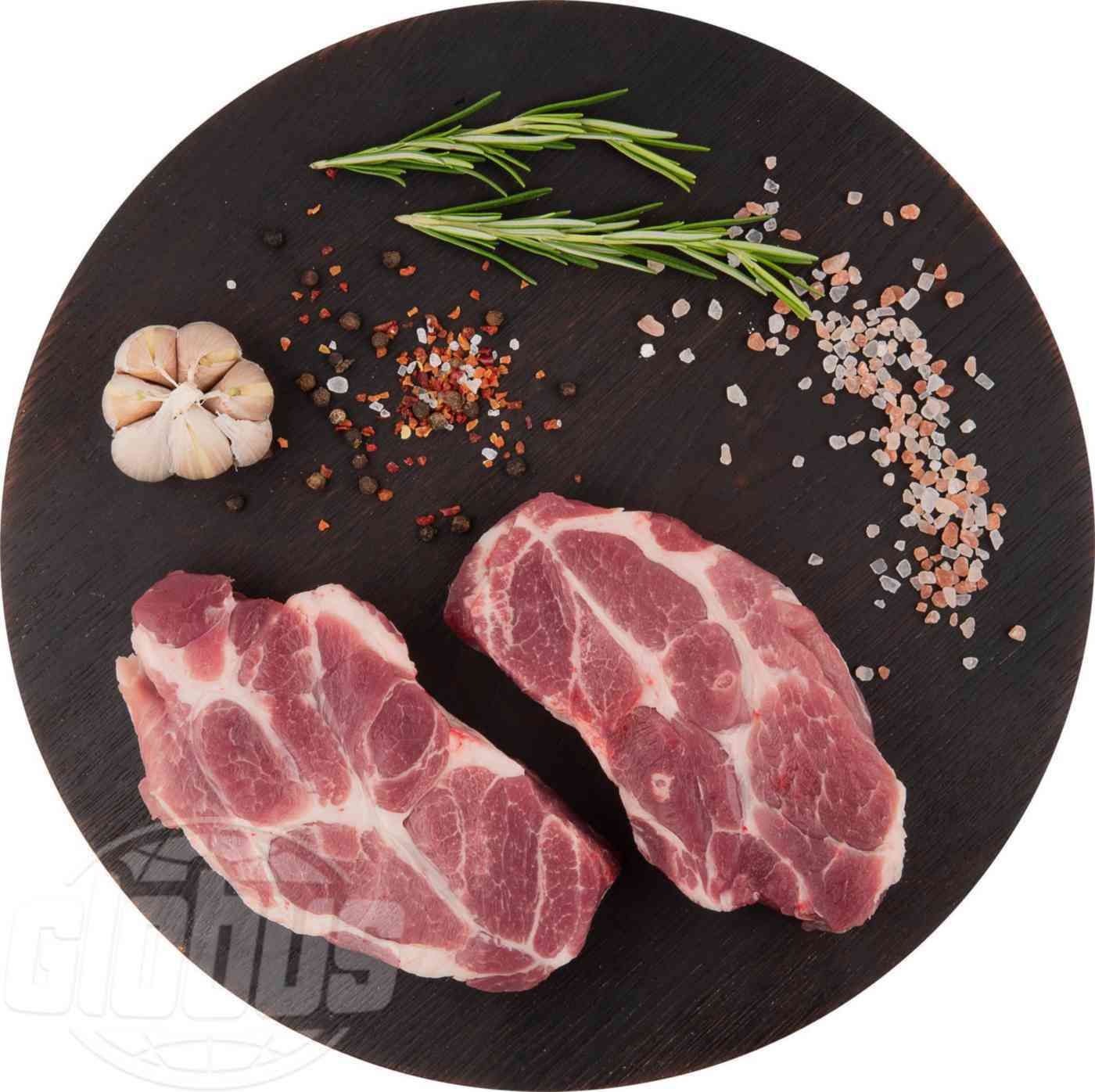 

Свиная шея без кости котлета +-500 г