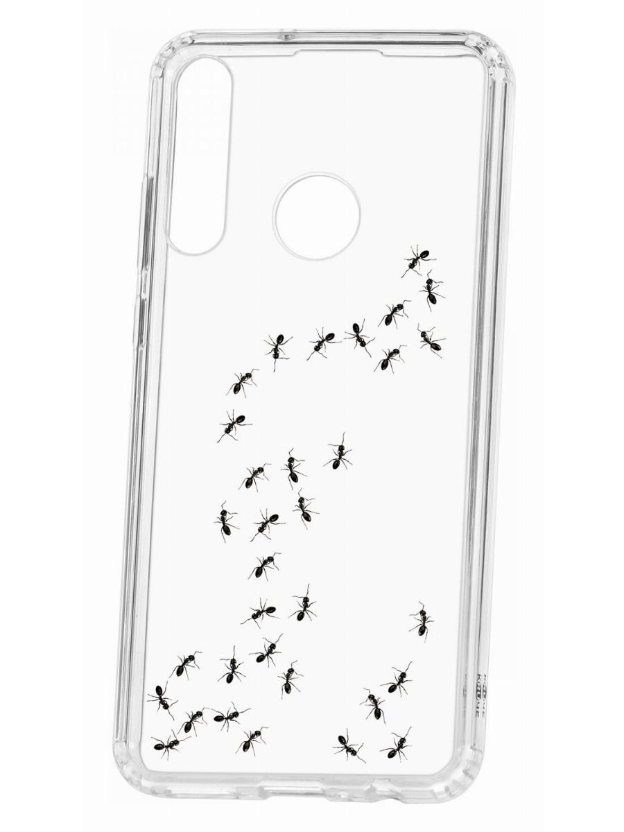 фото Чехол для huawei y6p 2020 kruche print муравьи кruче