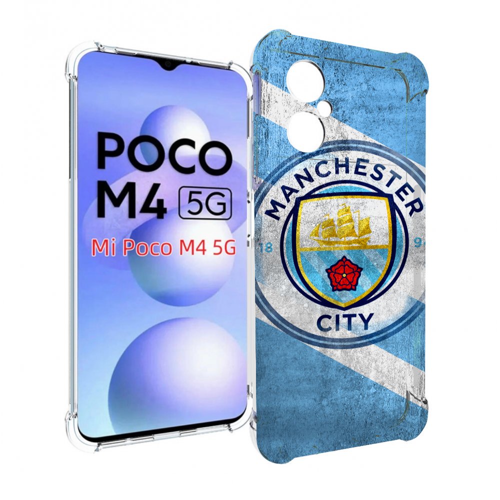 

Чехол MyPads Манчестер-сити мужской для Xiaomi Poco M4 5G, Прозрачный, Tocco