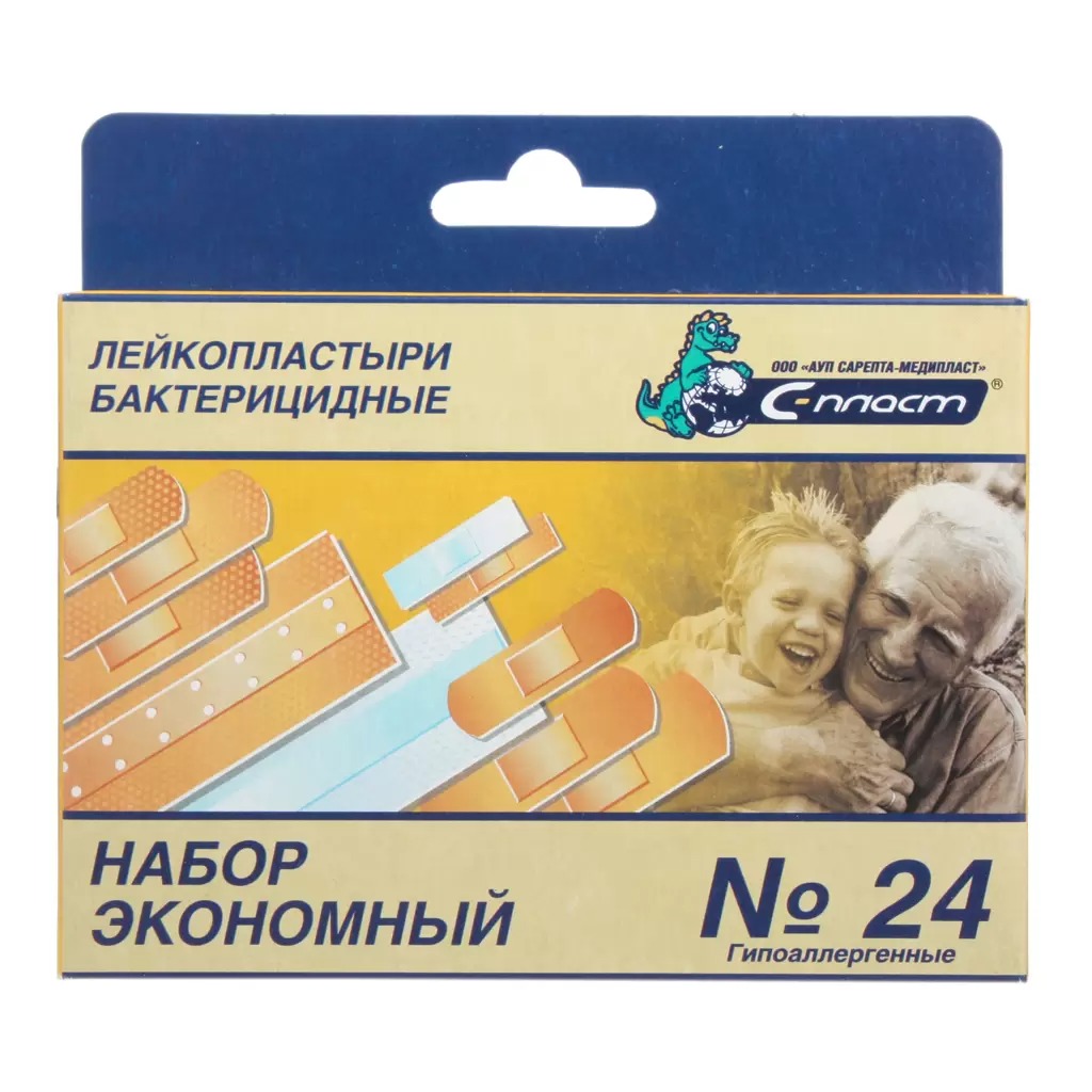 

Лейкопластырь бактерицидный "Набор экономный" N24