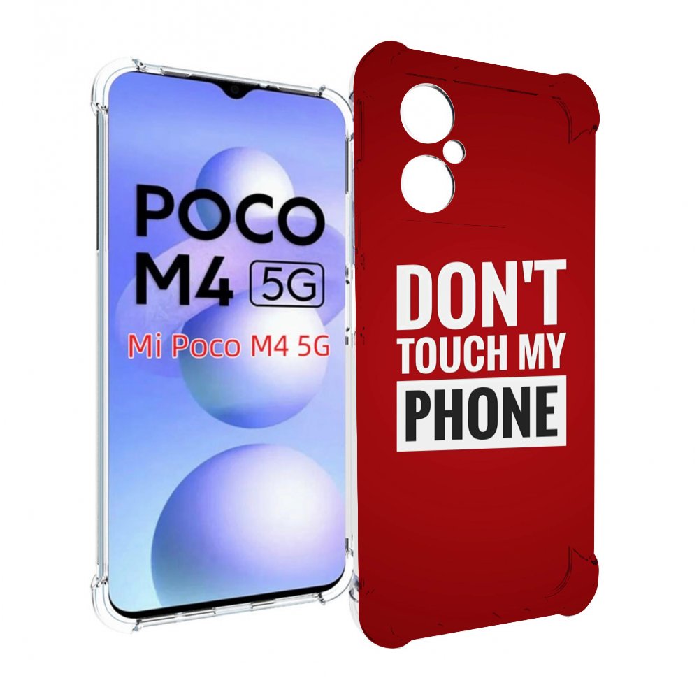 

Чехол MyPads Мой-телефон для Xiaomi Poco M4 5G, Прозрачный, Tocco