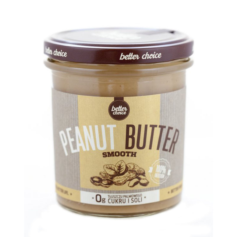 

Арахисовая паста Better Choice Peanut Butter, 350 г