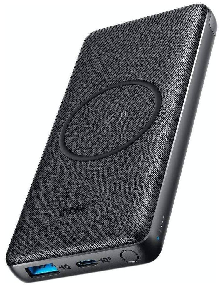 фото Внешний аккумулятор anker powercore iii sense wireless 10000 mah (black)