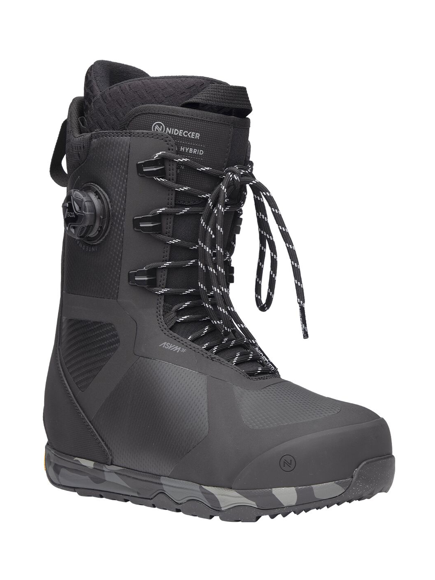 Ботинки для сноуборда Nidecker Kita Hybrid 2023-2024 black 31 см