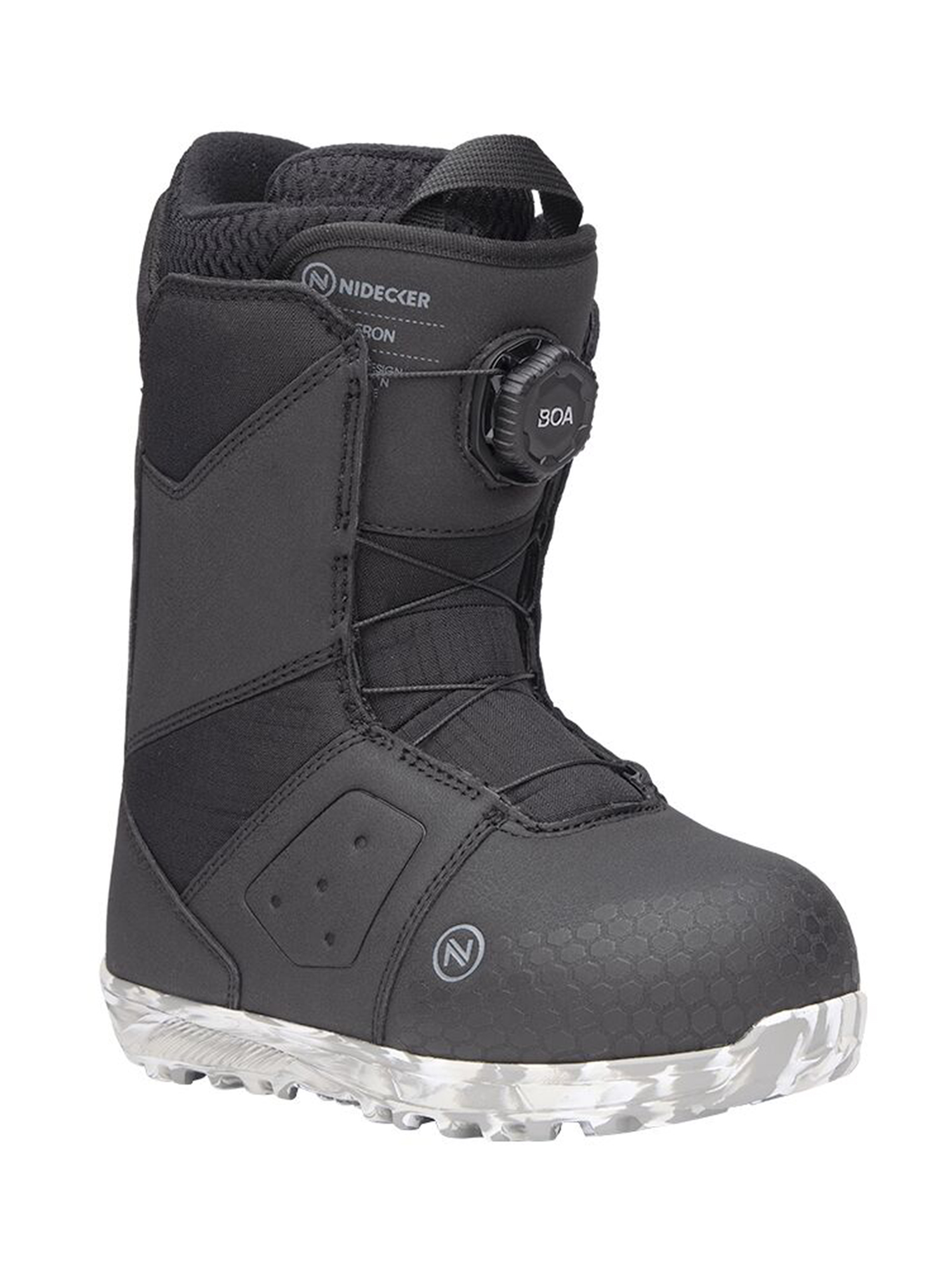 Ботинки для сноуборда Nidecker Micron 2023-2024 black 20,5 см