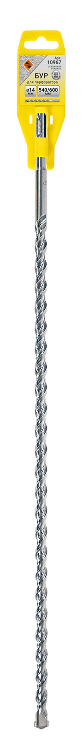 

Бур SDS + ф14х540/600 усиленный Энкор 10967, SDS+ 14 x 540/600 усиленный